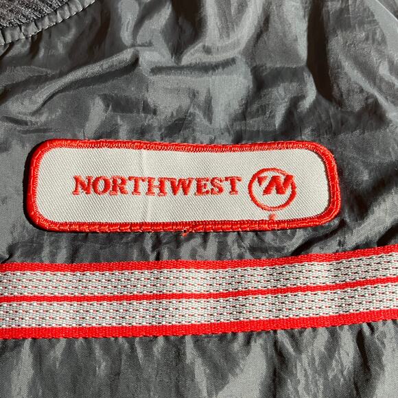 Northwest Quilted Vest Jacket Mens Size Large Black Zip Up Employee Pockets Work - Picture 7 of 12